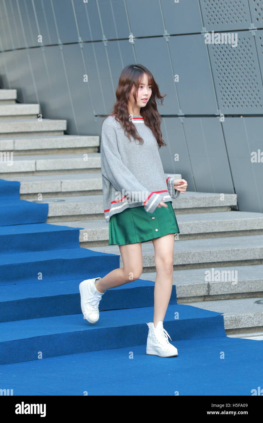 Seoul Korea th Oct 16 Kim So Hyun Hyun A And Vixx Ravi Etc Attend Seoul Fashion Week In Seoul Korea On th October 16 China And Korea Rights Out C Topphoto Alamy Live