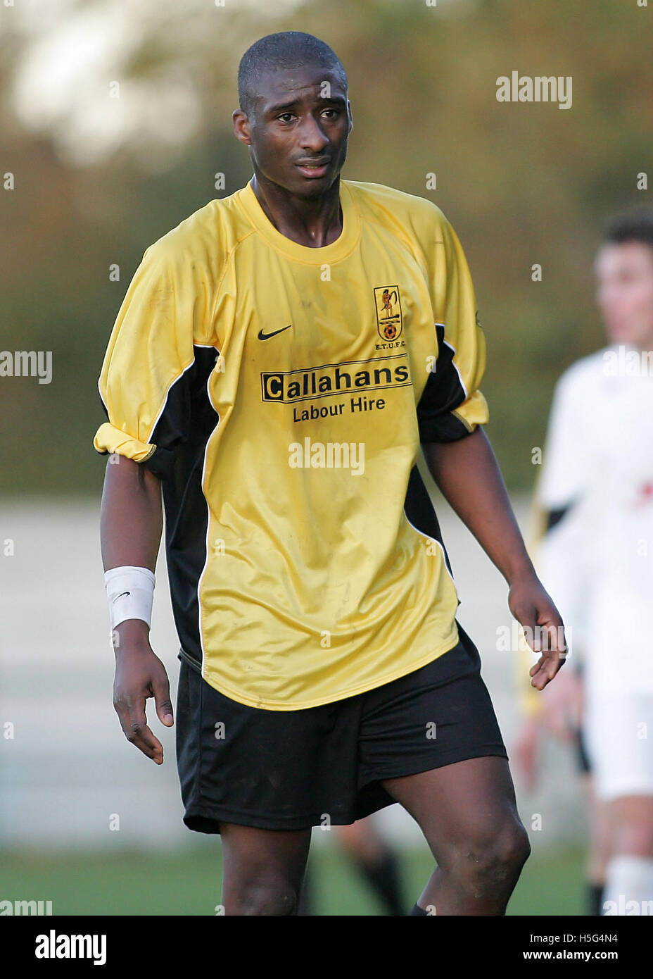 Ellis Remy - East Thurrock United Football Club - 18/11/06 Stock Photo ...
