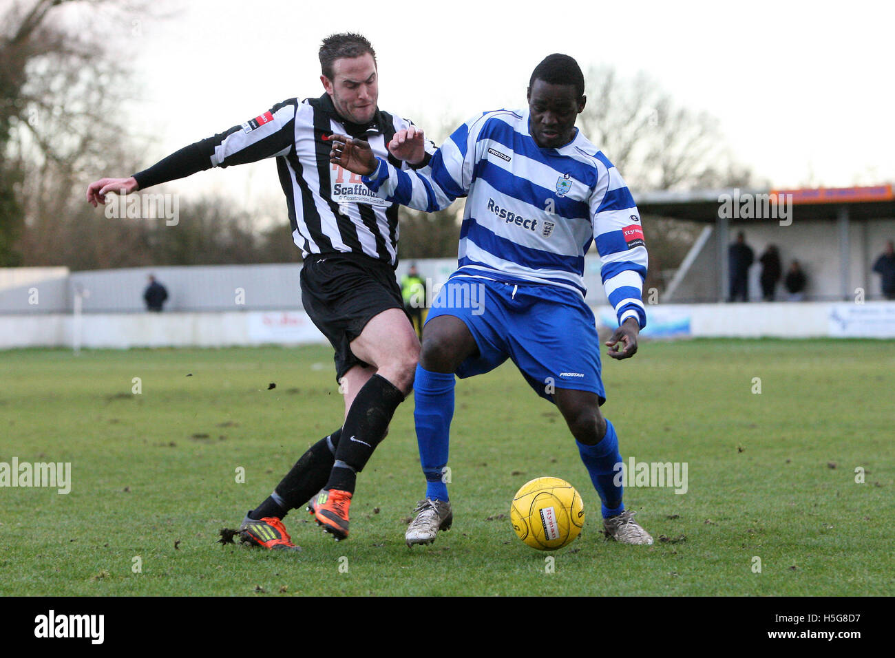 Alexander Asambi of Ilford and Luke Callander of Heybridge - Heybridge ...
