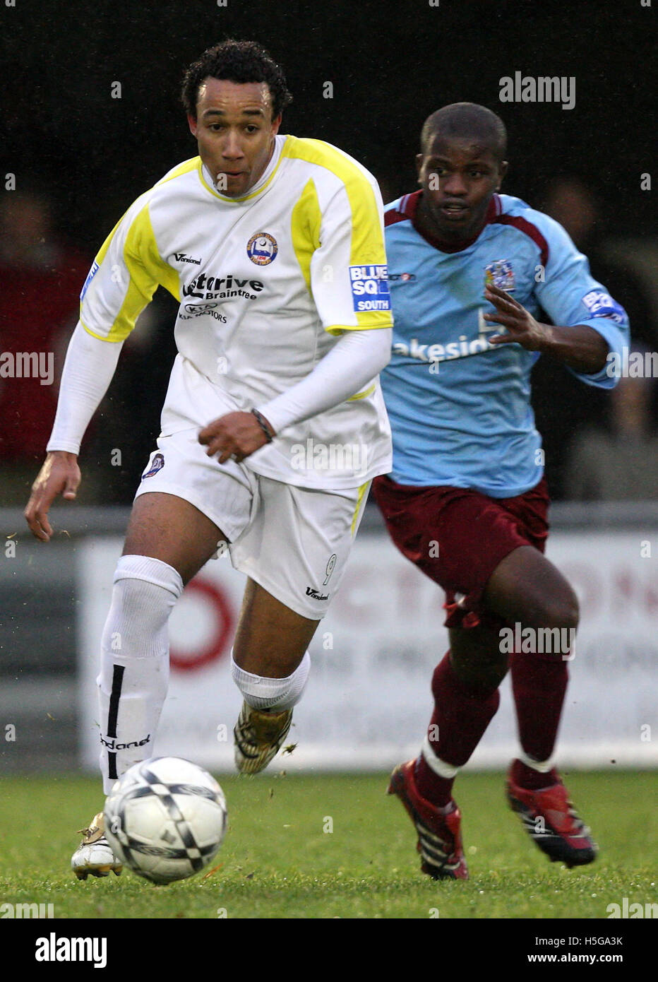 Chris Sullivan of Braintree gets away from Bai Mas Lettejallow of ...
