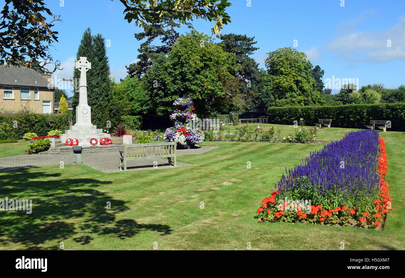 Memorial Park, Horley, Surrey, England Stock Photo Alamy