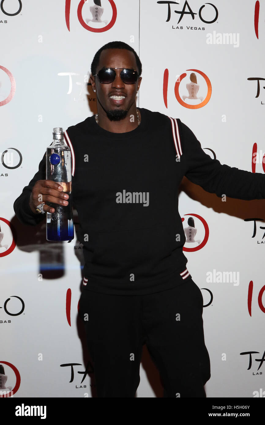 Sean 'Diddy' Combs AKA Puff Daddy hosts a Pre-Fight Party at REHAB Pool  Party at Hard Rock Hotel & Casino in Las vegas, NV on august 26, 2017.  Credit: Erik Kabik Photography/Media