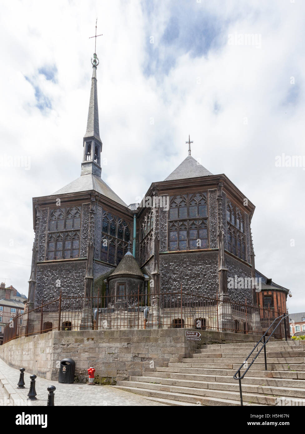 Sainte Catherine church at Honfleur, Normandy, France Stock Photo Alamy