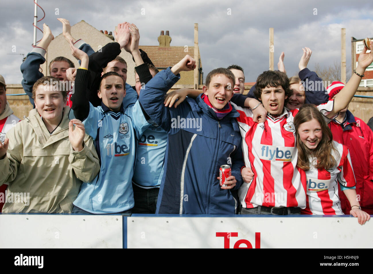 Exeter fans Grays Athletic vs Exeter City FA Trophy QuarterFinal