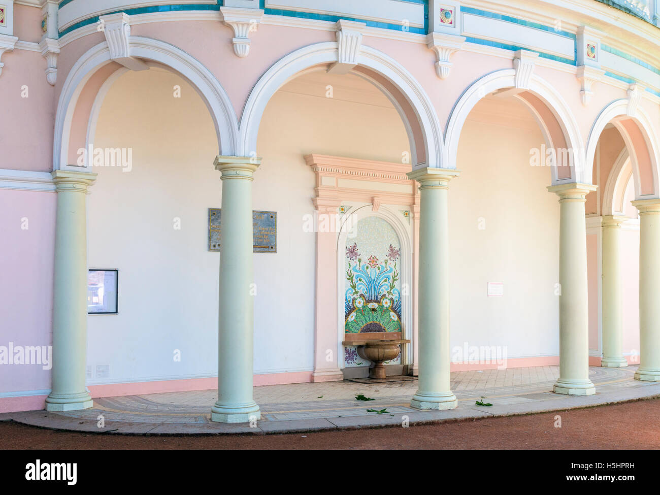 The original source of Evian spring water, ÉvianlesBains, France Stock Photo Alamy