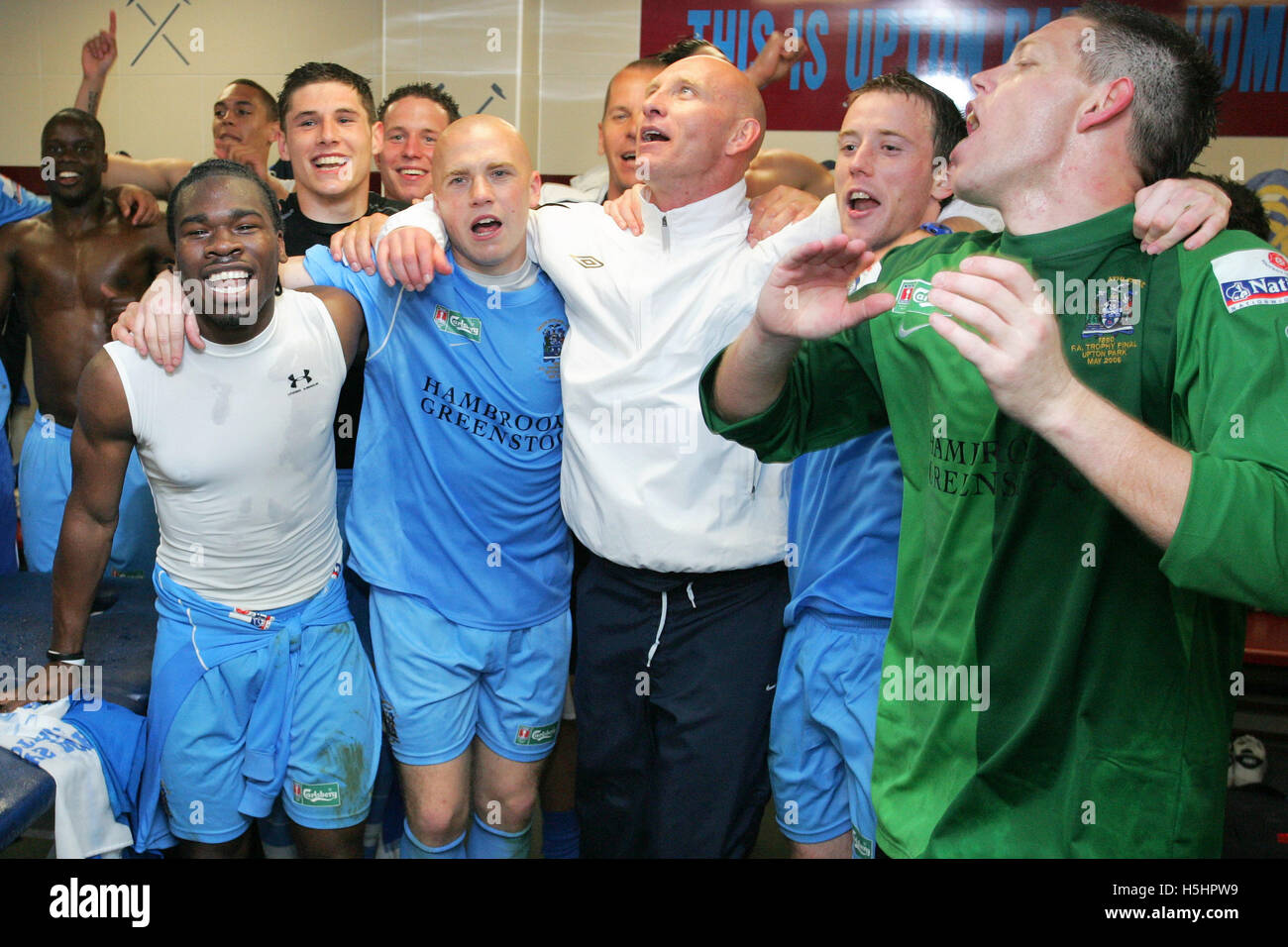 Grays Athletic vs Woking - FA Challenge Trophy Final at West Ham United Football Club - 14/05/06 Stock Photo
