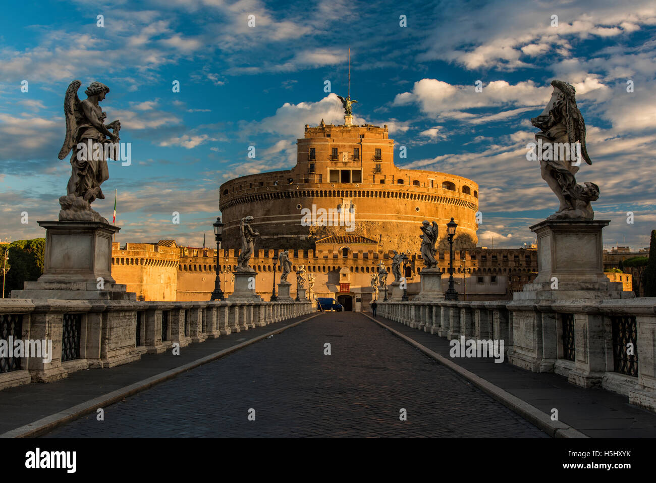 Hadrians tomb hi-res stock photography and images - Alamy