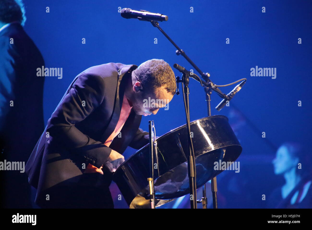 Marlon Roudette performs at the Night of the Proms concert, December, 18th 2014 in Berlin, Germany. Stock Photo