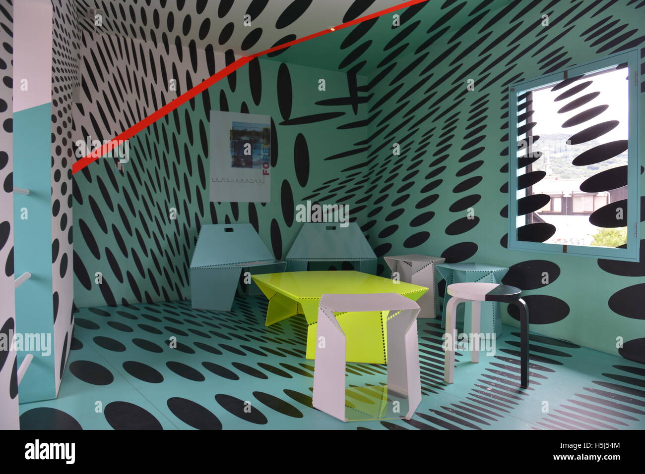 Cafe IL Vento Japan Stock Photo Alamy