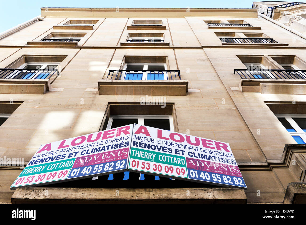 Office building to rent in Paris, France Stock Photo Alamy