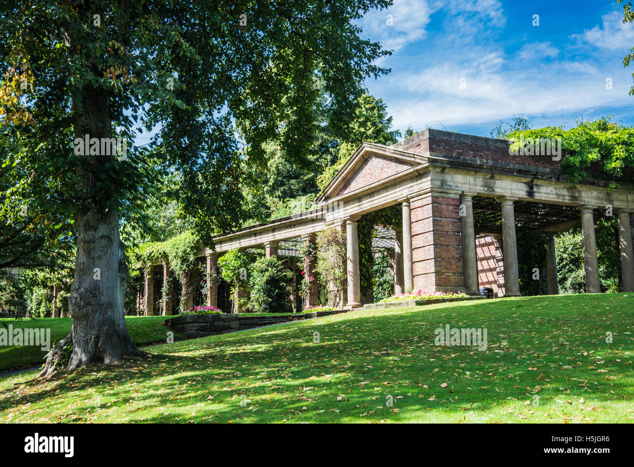 the old summer house in the park Harrogate Ray Boswell