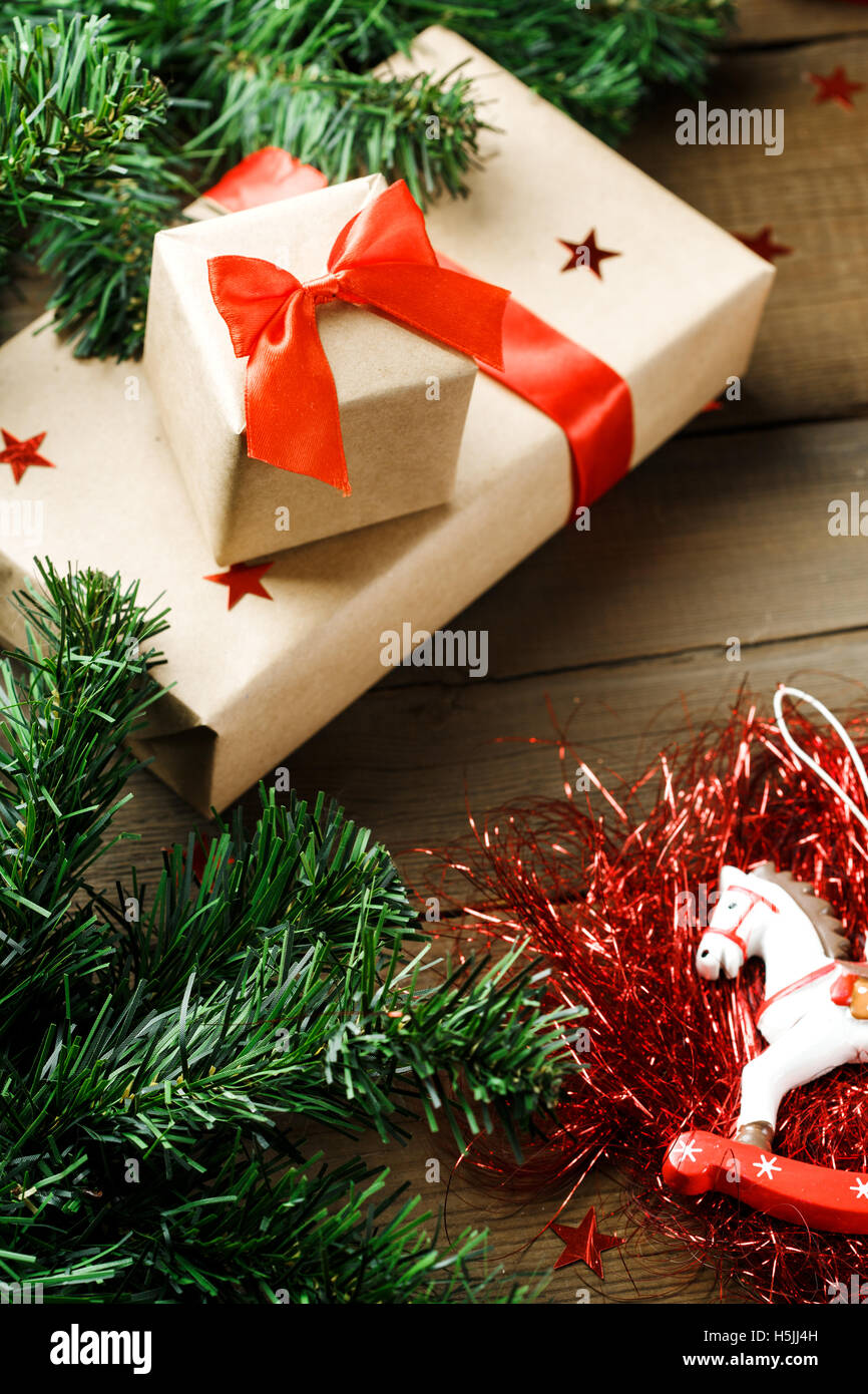 Holiday vintage merry christmas luxury hi-res stock photography