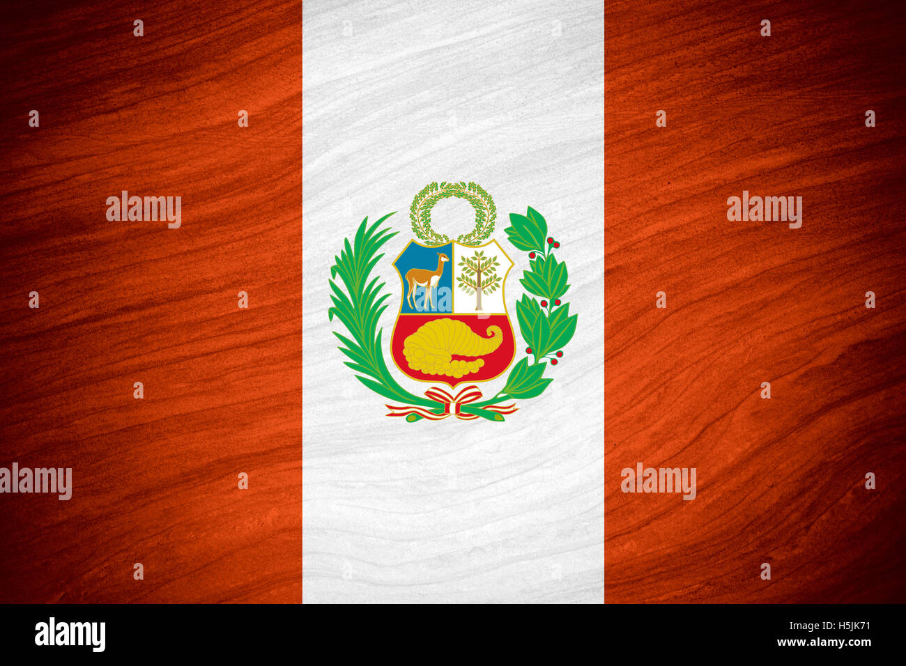 flag of Peru or Peruvian banner on abstract background Stock Photo - Alamy