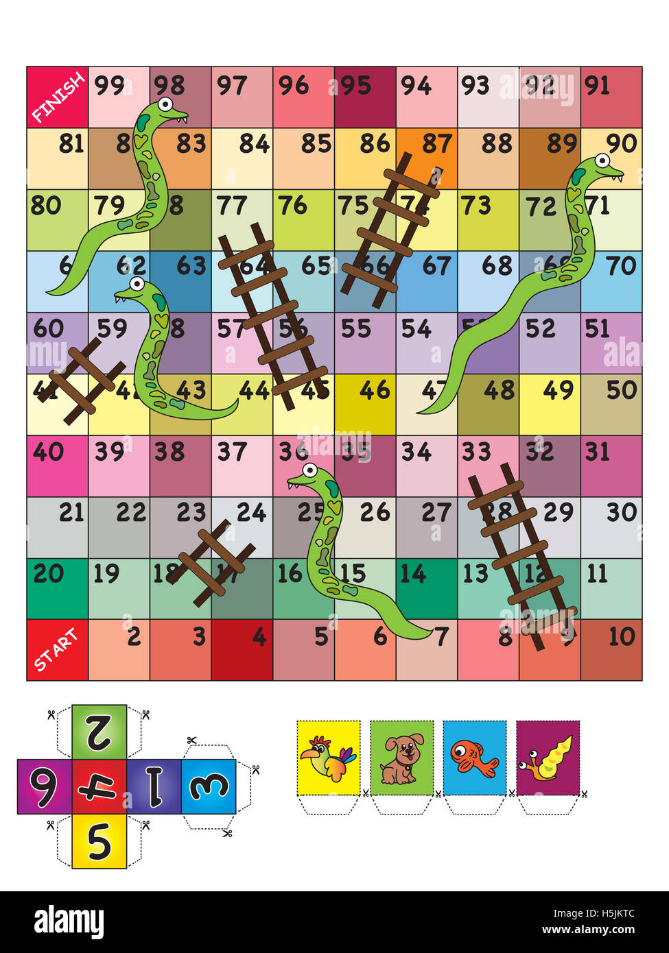 Snake and Ladder Game - Play snake game