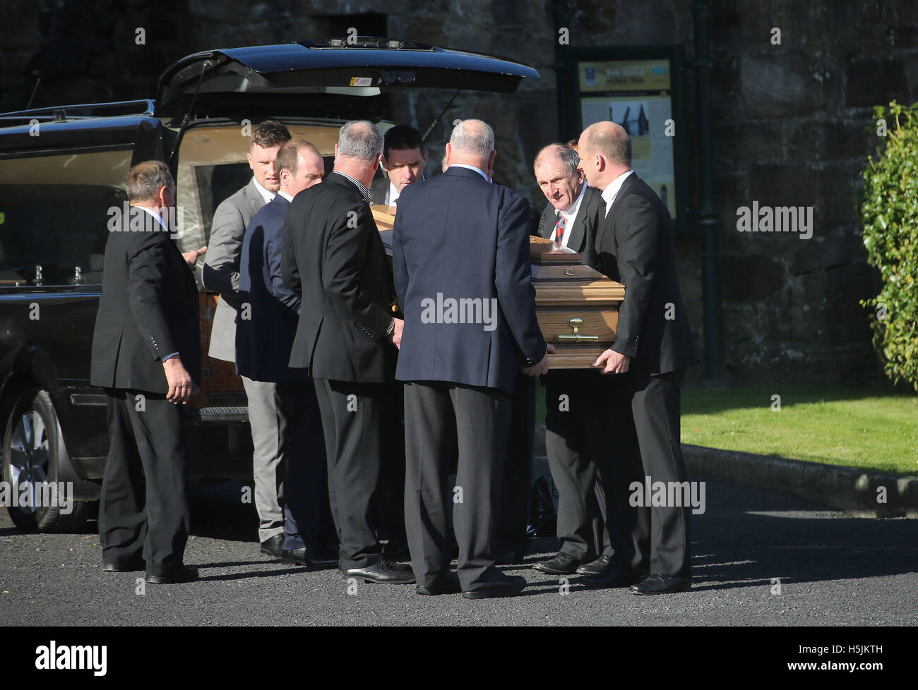 The coffin munster rugby head coach anthony foley hires stock photography and images Alamy