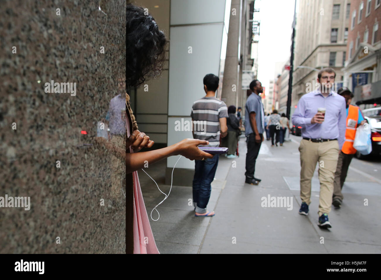 Street scene in New York City , USA Stock Photo - Alamy