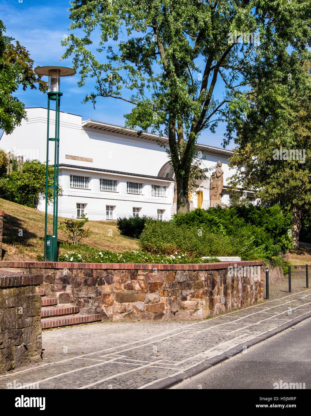 Germany, Darmstadt, Mathildenhöhe, Ernst Ludwig House 1900. Exterior