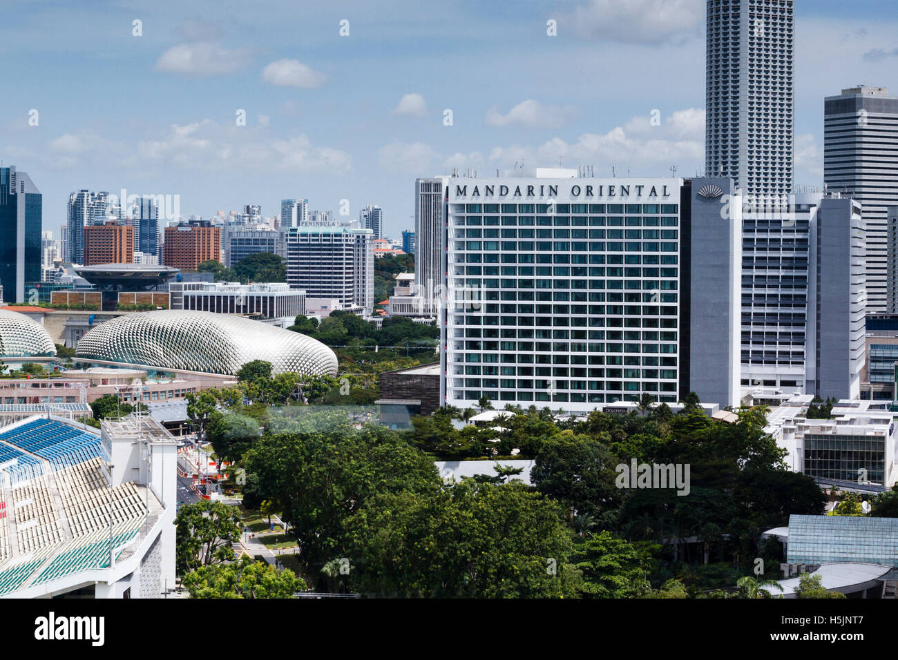 Mandarin Oriental hotel in Singapore Stock Photo Alamy