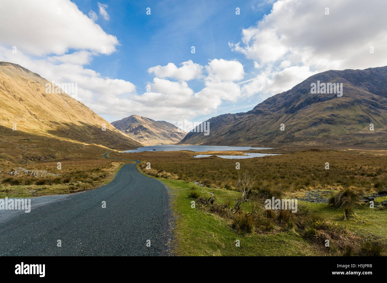 Doolough lake County Mayo, Ireland Stock Photo