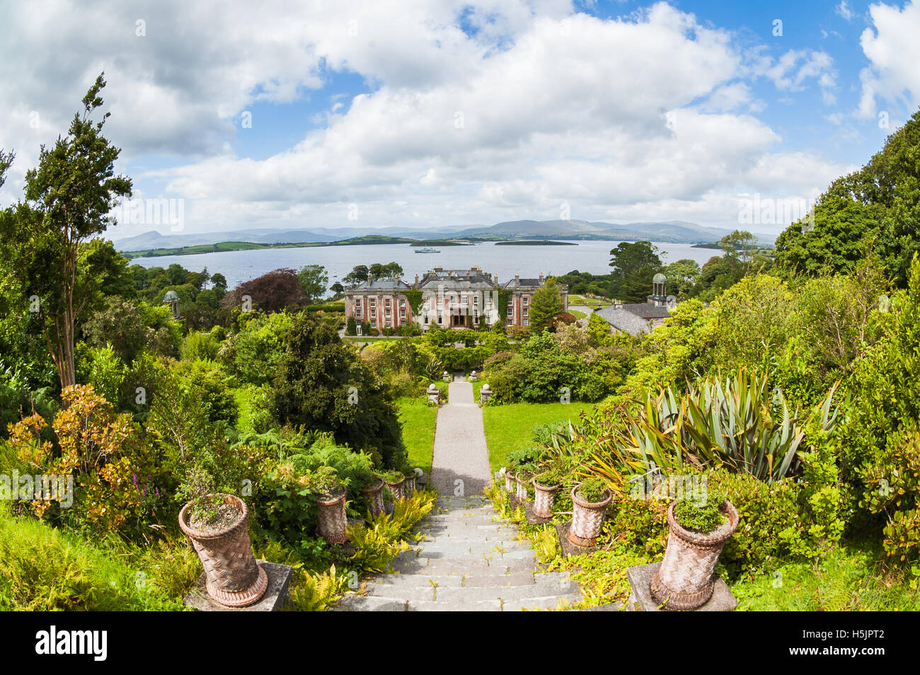 Bantry house and gardens in County Cork, Ireland Stock Photo Alamy