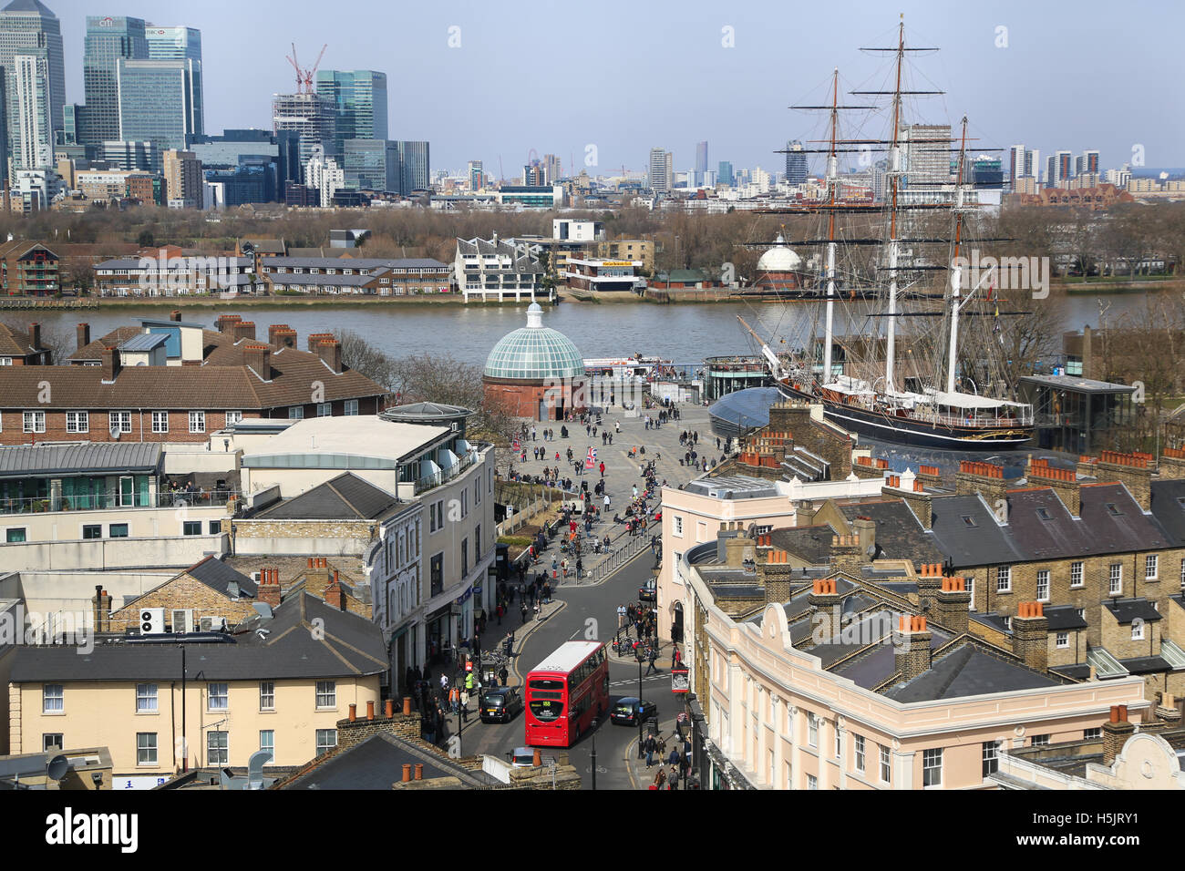 Image of Greenwich town centre in south east London Stock Photo Alamy