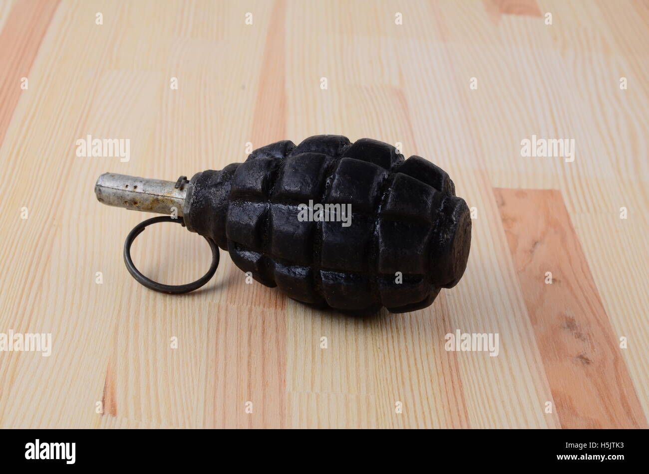 hand grenade isolated on a white background Stock Photo - Alamy