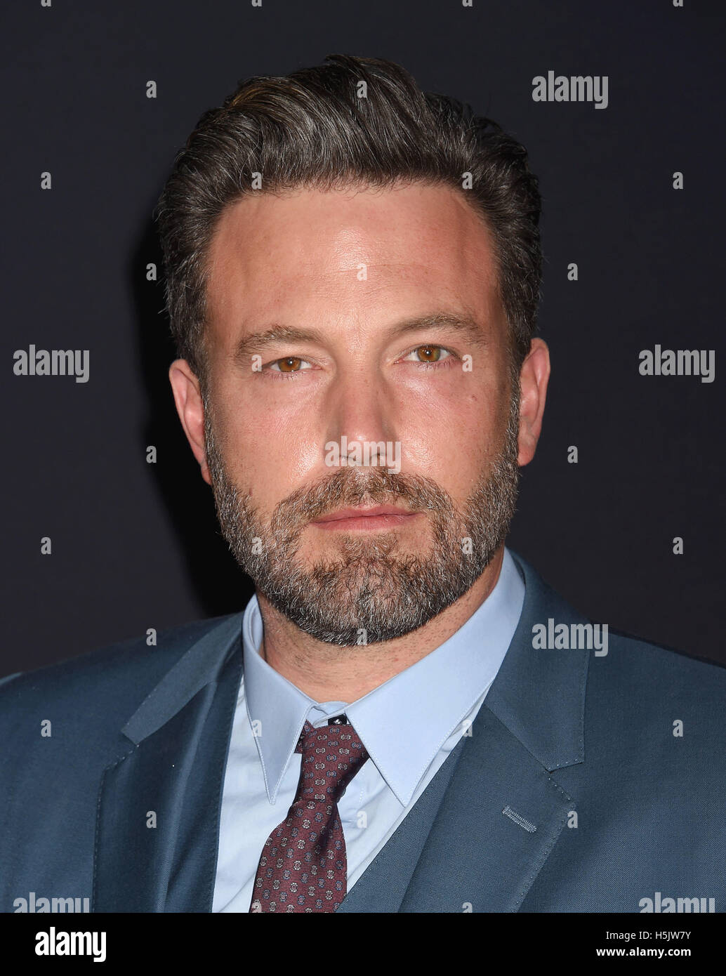 BEN AFFLECK  US film actor in October 2016. Photo Jeffrey Mayer Stock Photo