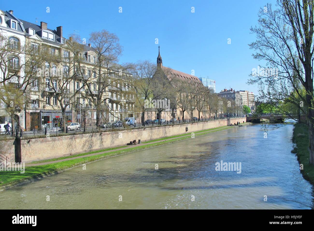 Ill River Strasbourg Stock Photo - Alamy