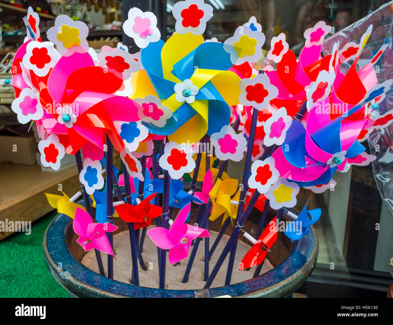 Japanese pinwheels Japan Stock Photo Alamy