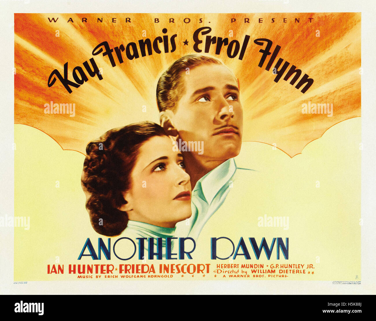 Another Dawn - Movie Poster Stock Photo