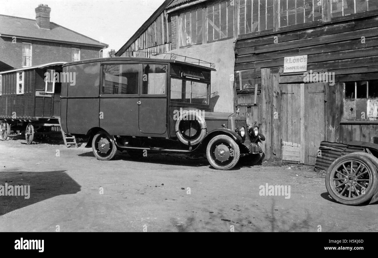 Armstrong Siddeley 18hp 1922 van body by Hutchings Stock Photo