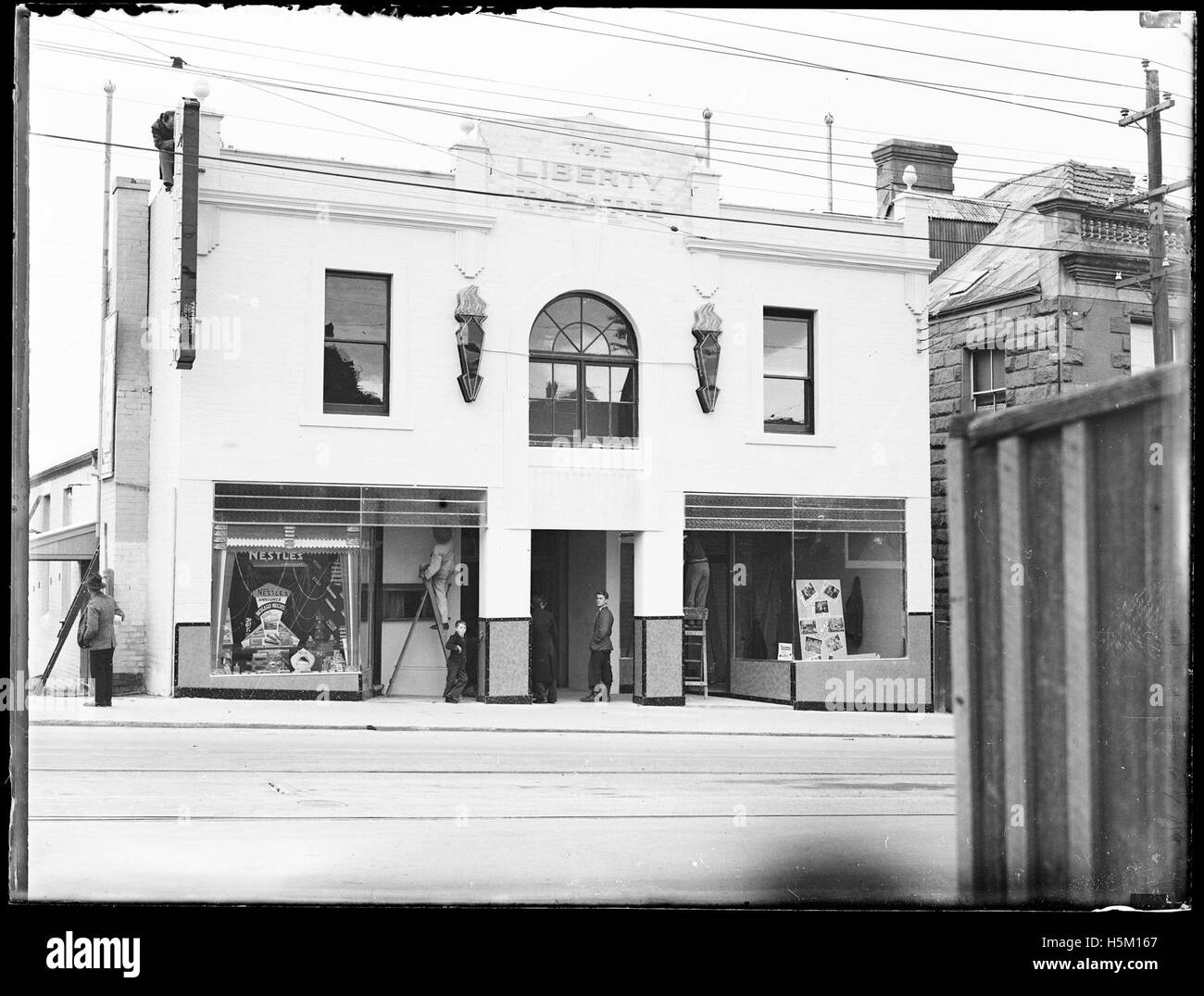 Liberty Theatre Elizabeth St, Hobart (29 June 1935 Stock Photo Alamy