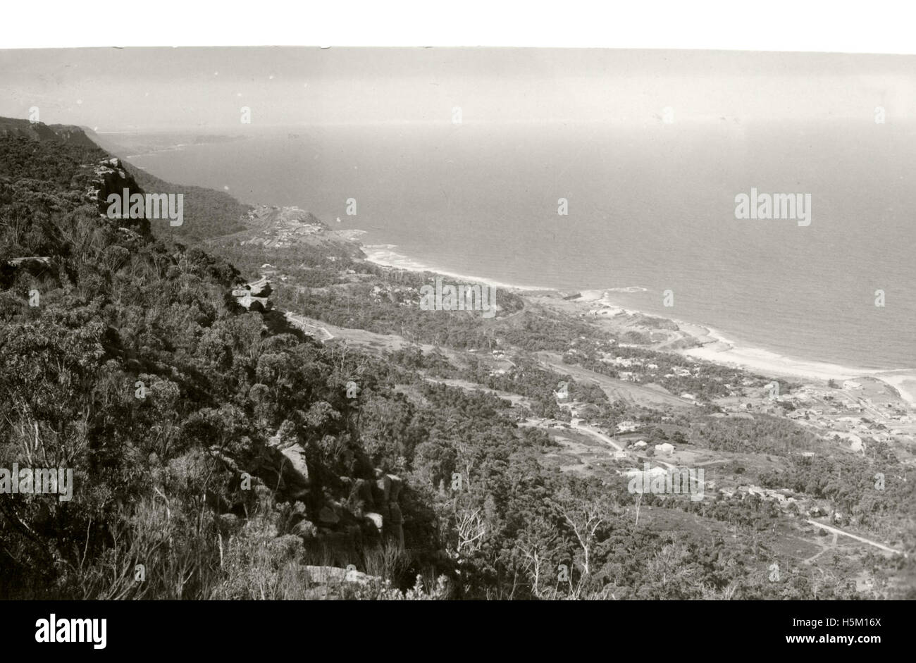 Sublime Point Wollongong, looking north undated RAHS  [RAHS Photograph Stock Photo