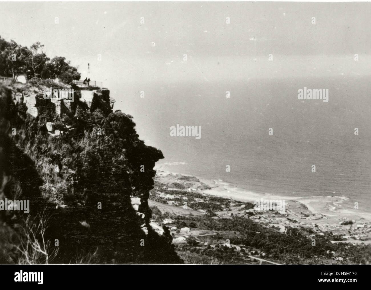 Sublime Point Lookout Wollongong RAHS undated  [RAHS Photograph Collection] Stock Photo