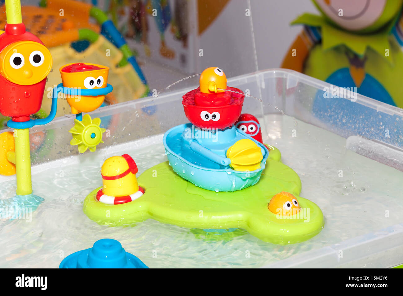 Kid bathroom toy Stock Photo - Alamy