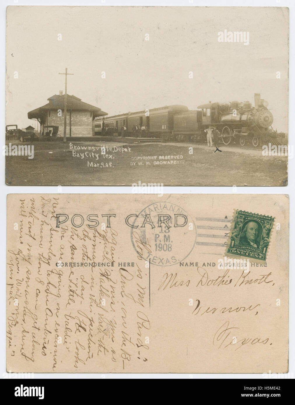 1908 RPPC photo postcard railway track maintenance A.T. & S.F. Railroad 1908 RPPC photo postcard railway track maintenance A.T. & S.F. Railroad