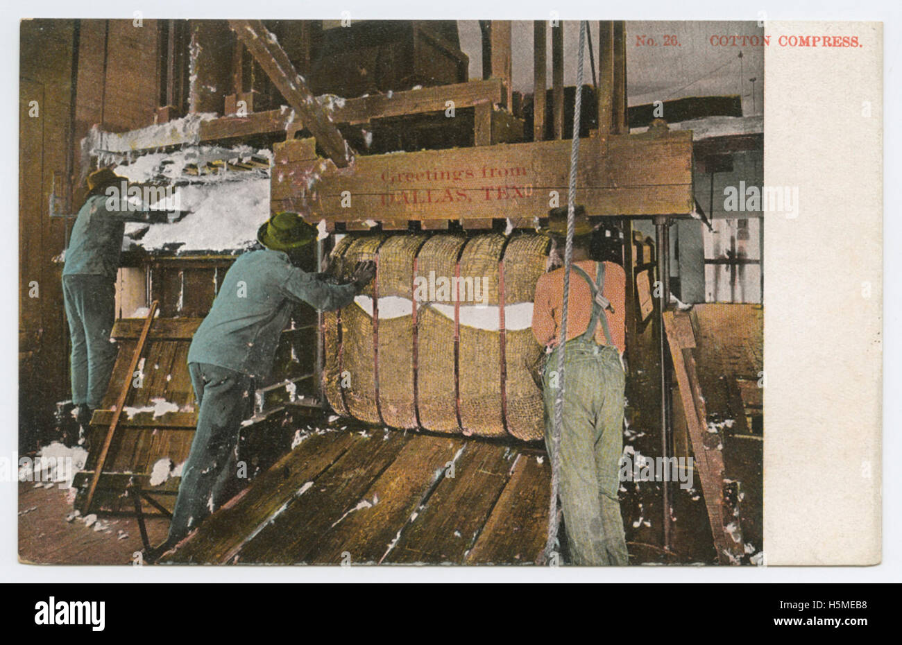 Cotton historic industry old hi-res stock photography and images - Alamy