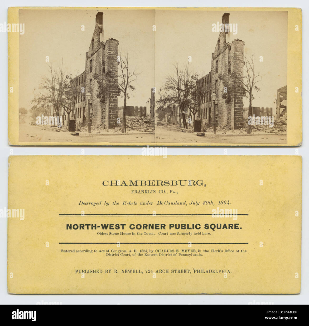 NorthWest Corner Public Square Stock Photo Alamy