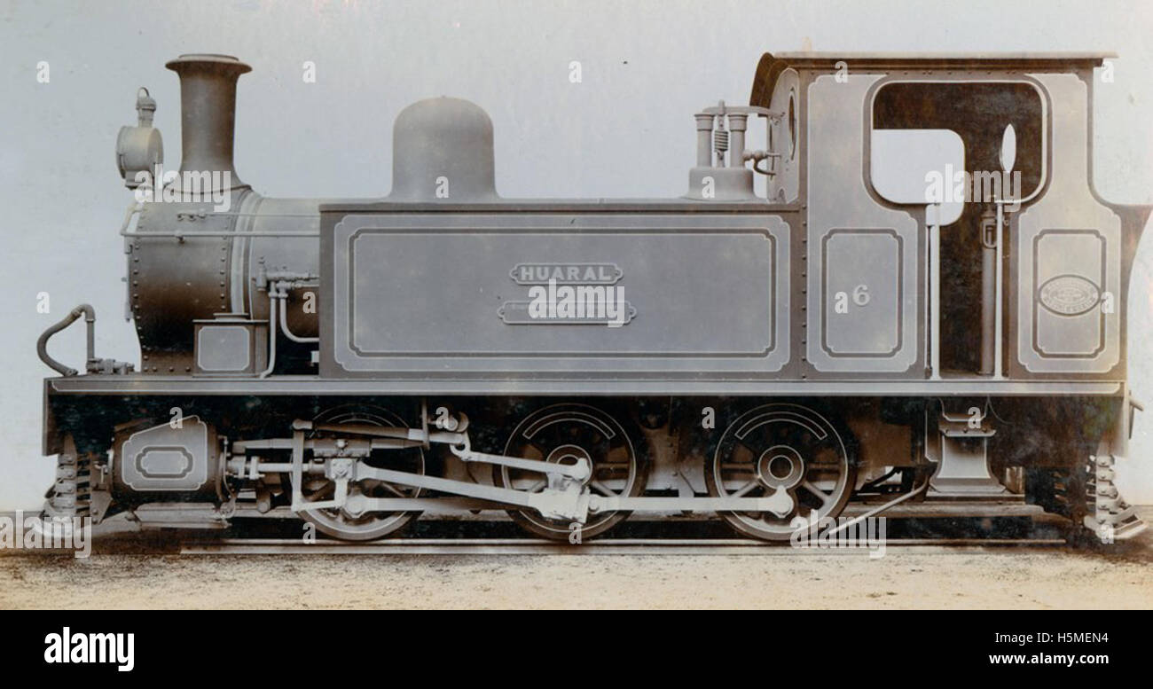 Side tank engine 'Huaral' built by Hawthorn Leslie Stock Photo