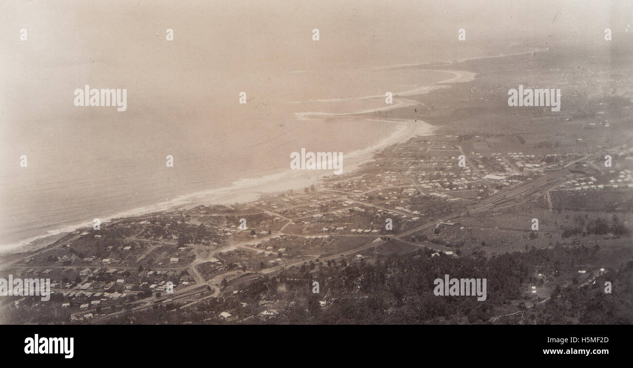 Thirroul Beach from Sublime Point, undated [RAHS Photograph Collection] Stock Photo