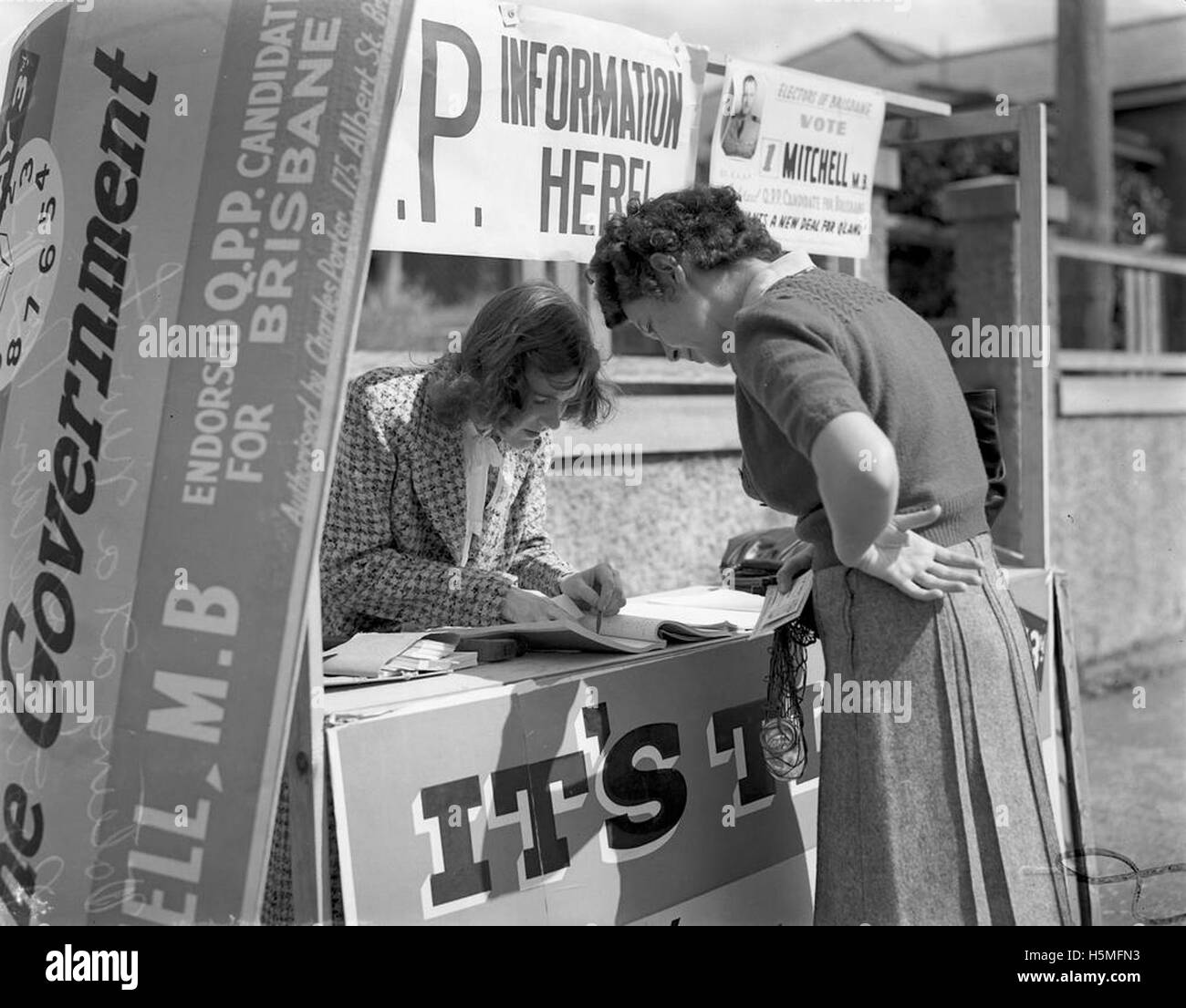 Old voting booth hi-res stock photography and images - Alamy