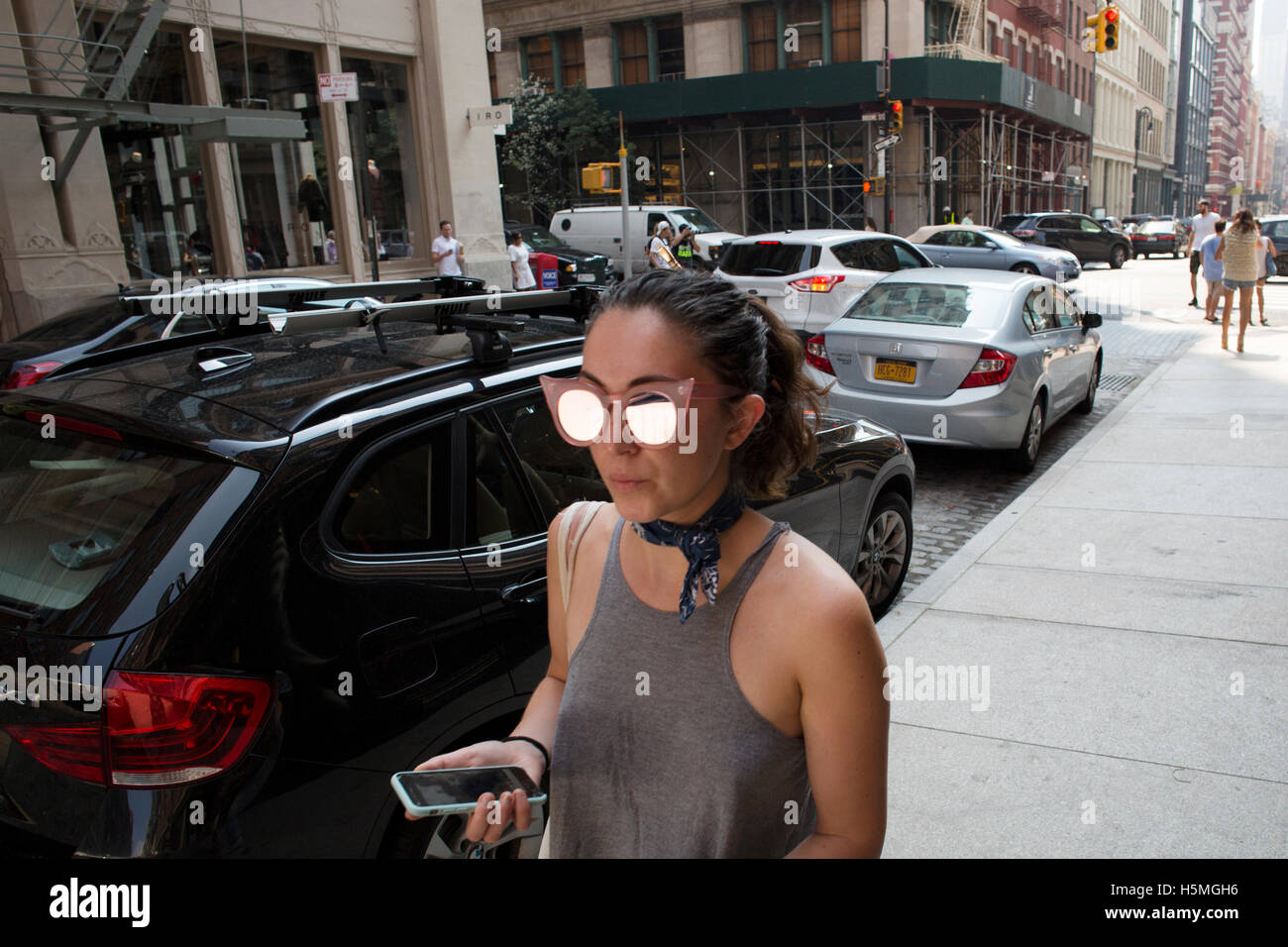 Street scene in New York City , USA Stock Photo - Alamy