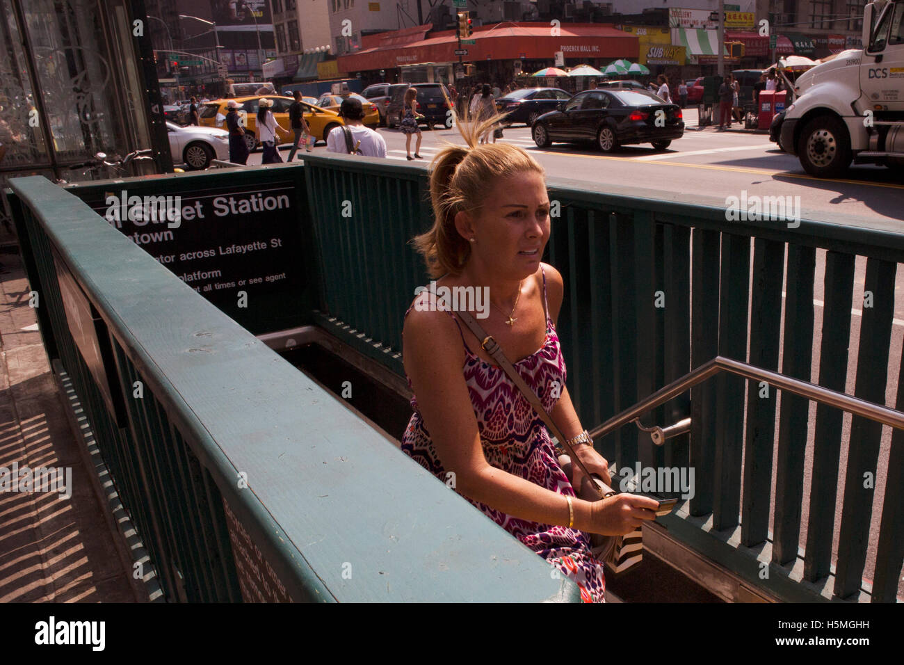Street scene in New York City , USA Stock Photo - Alamy