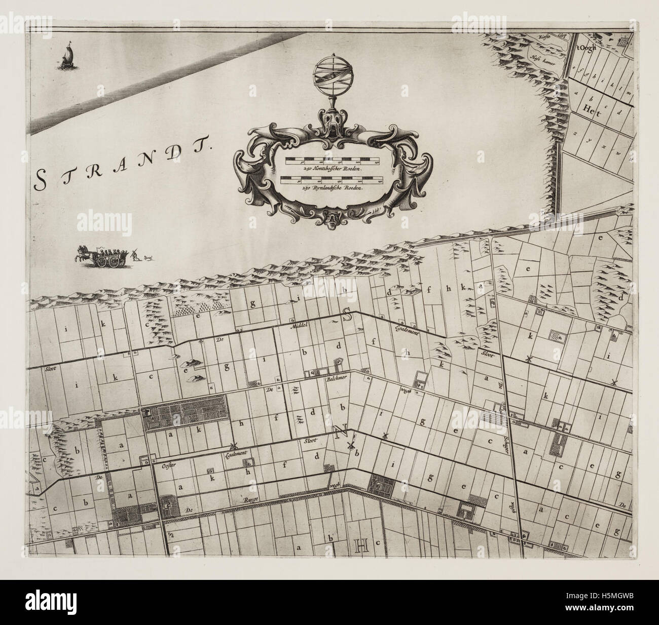 Zijpe refers to a location or event in 1759, possibly related to Dutch history or geography. Further context is needed to clarify the exact subject. Stock Photo