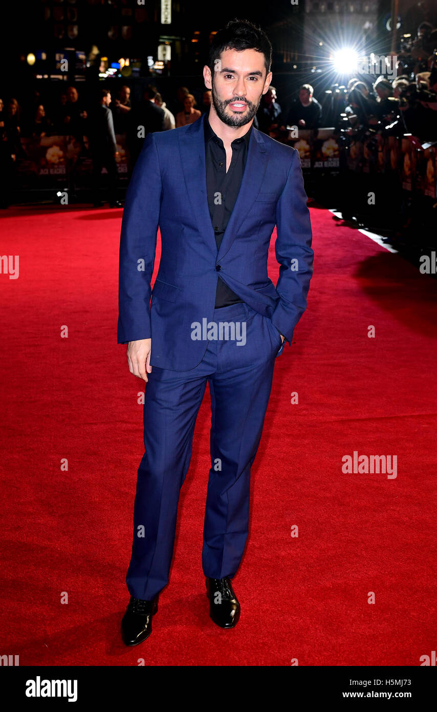 JeanBernard FernandezVersini attending the Jack Reacher Never Go Back European Premiere at