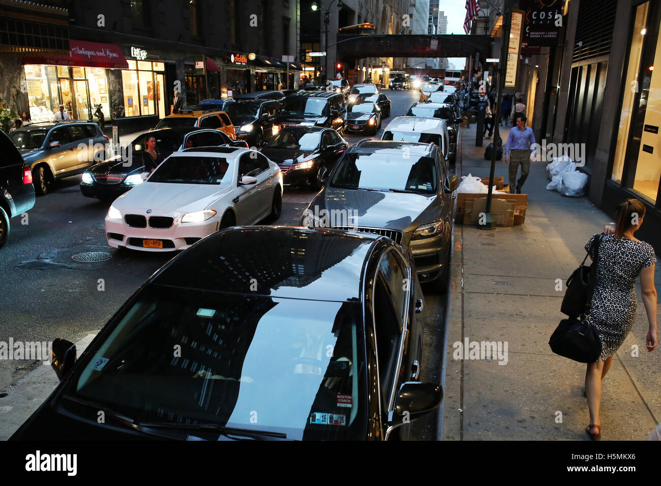 Street scene in New York City , USA Stock Photo - Alamy