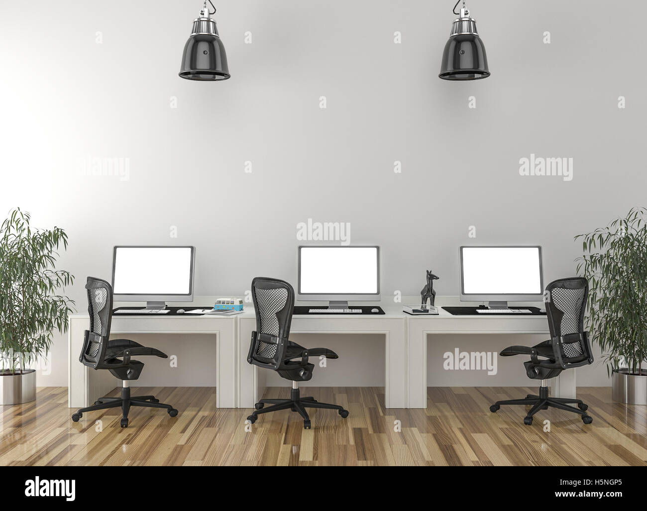 Empty office space Stock Photo Alamy