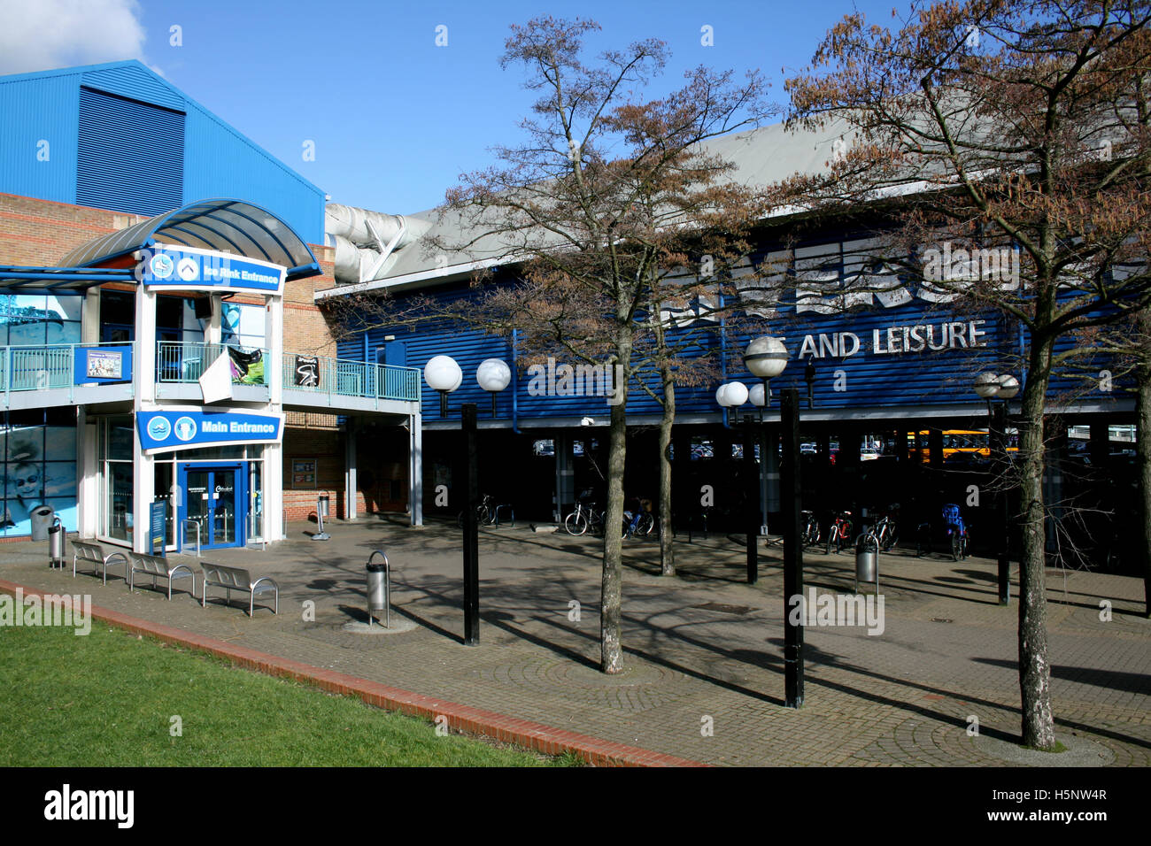 Chelmsford Council Riverside Ice and Leisure Centre, Chelmsford, Essex, England Stock Photo Alamy
