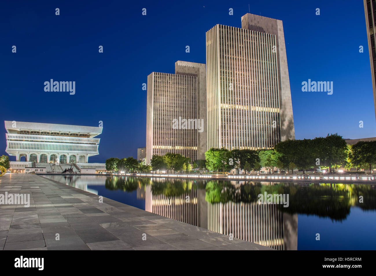 Downtown Albany, New York Stock Photo