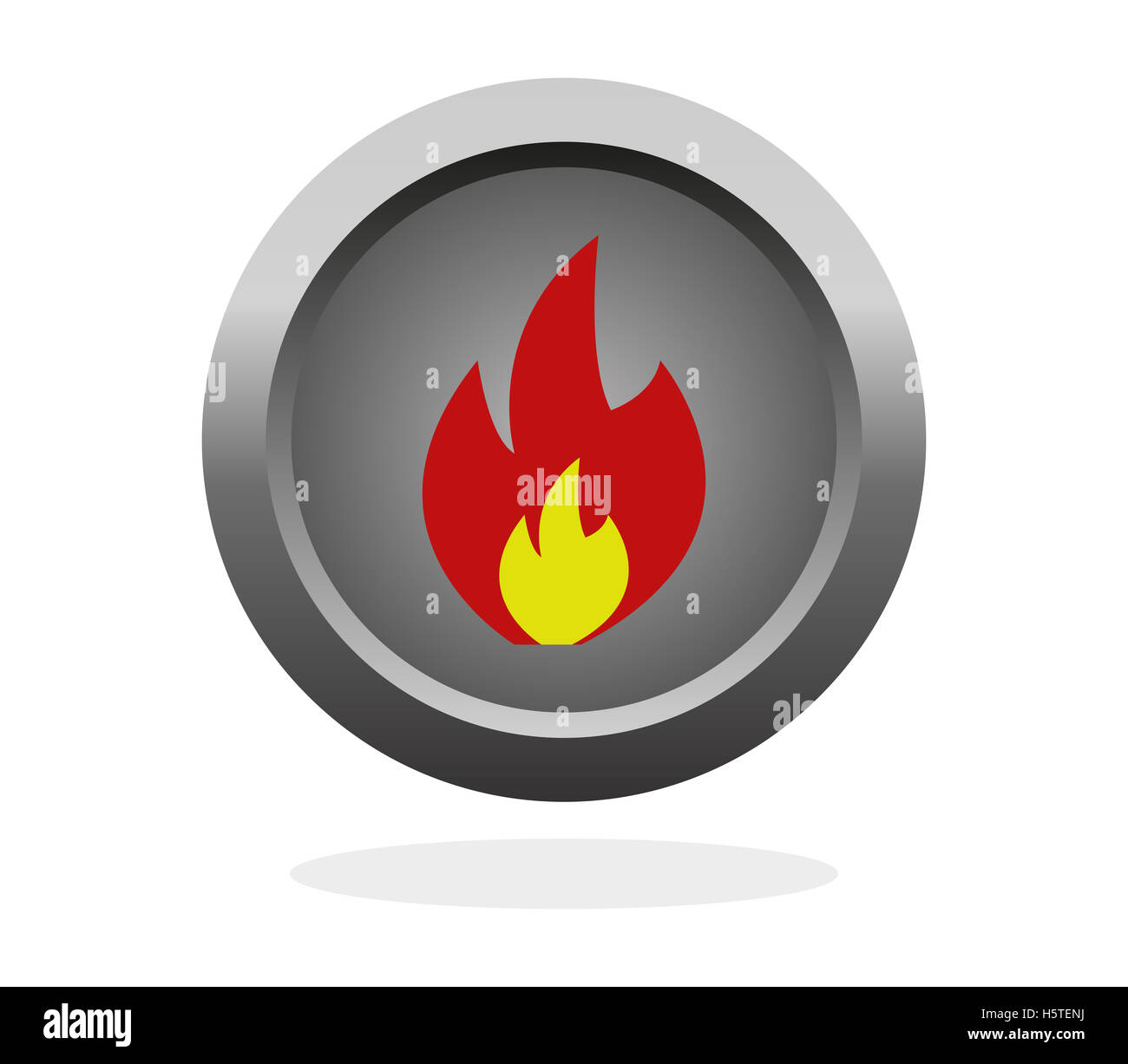 Fire icon vector hi-res stock photography and images - Alamy